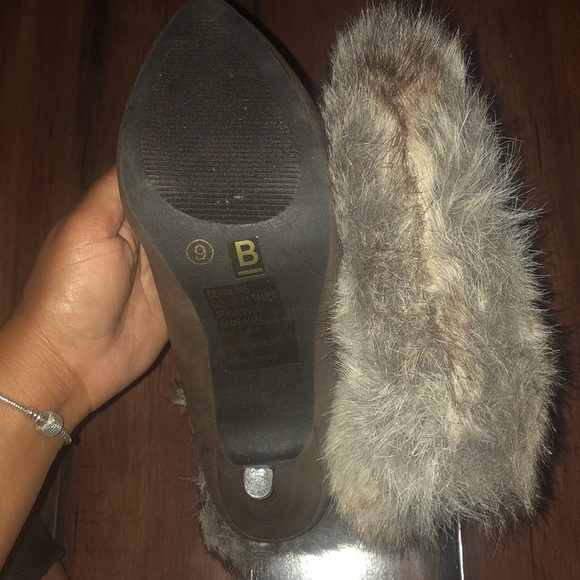 Stylish fall/winter ankle boots with faux fur - Picture 4 of 9